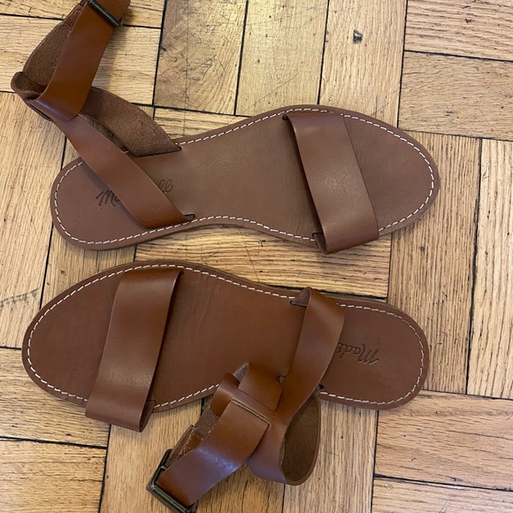 Madewell Boardwalk Ankle Strap Sandals - Picture 2 of 5